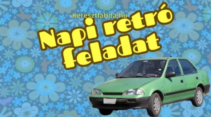 retró feladat