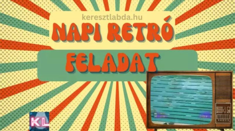 napi retró feladat