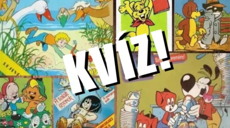 retró képregények kvíz