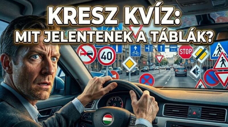 táblák kresz kvíz