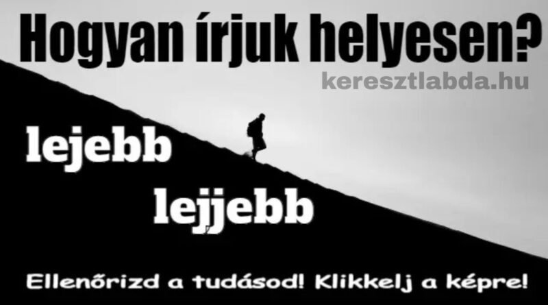 helyesírás feladat