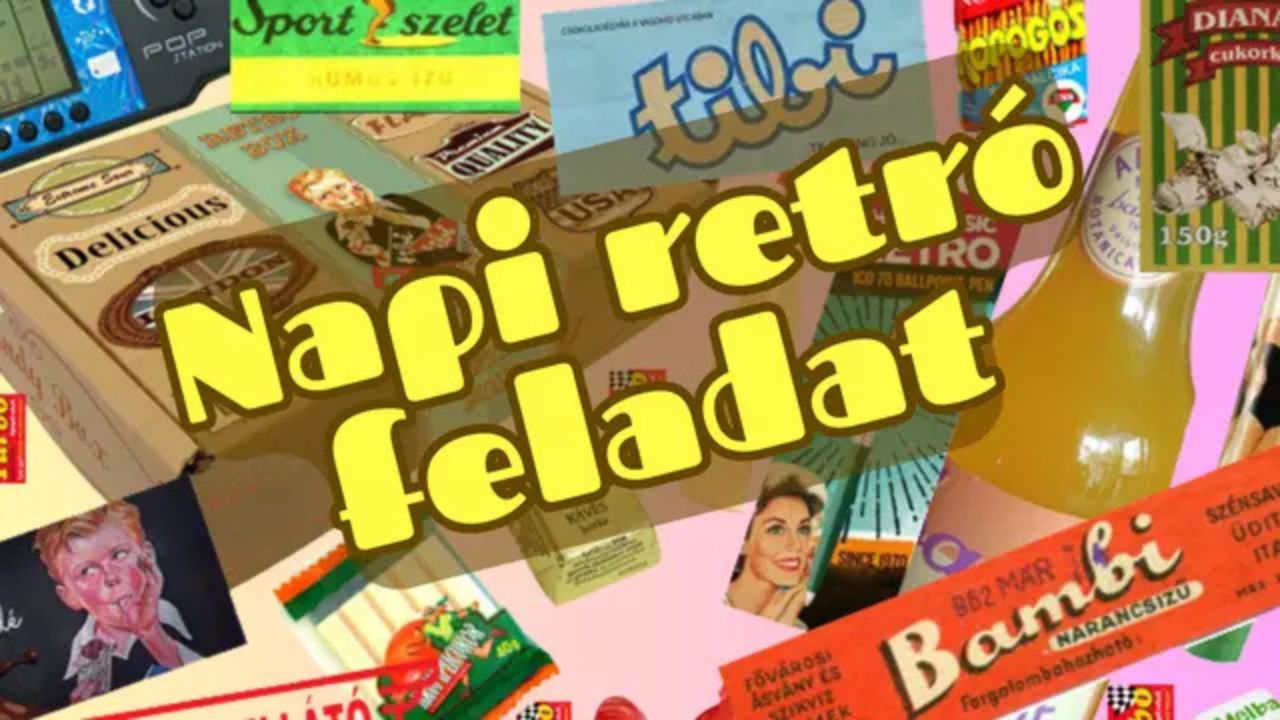 napi retró feladat