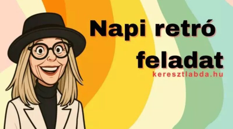 retró feladat