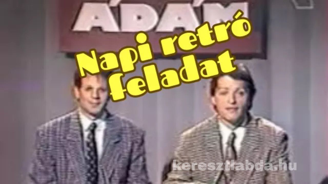 retró feladat