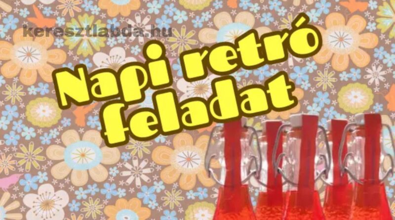 retró feladat