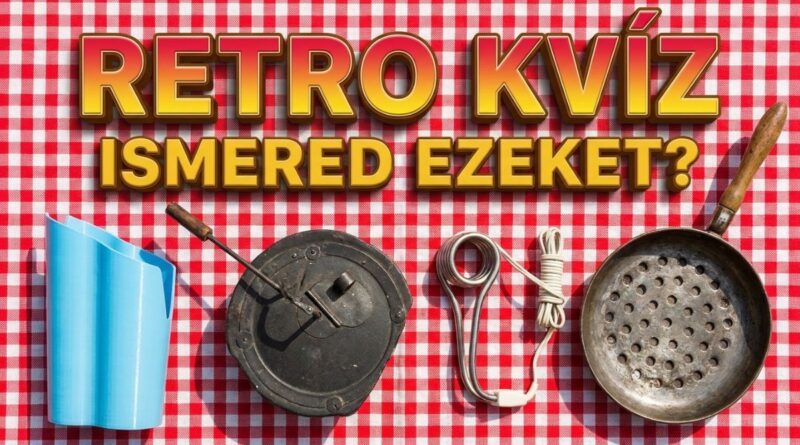 retro konyhai eszközök kvíz