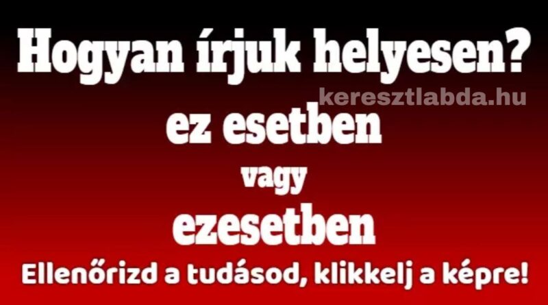 helyesírás feladat