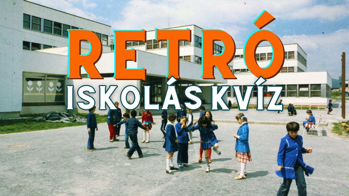 retró iskolás kvíz