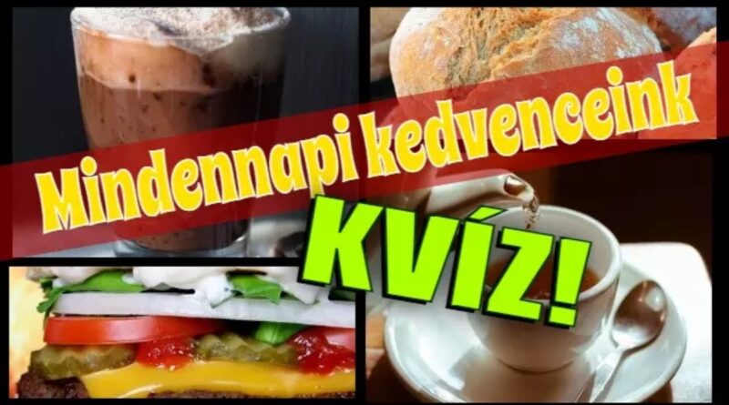 Hamburger, Coca-Cola gasztronómia történelem kvíz