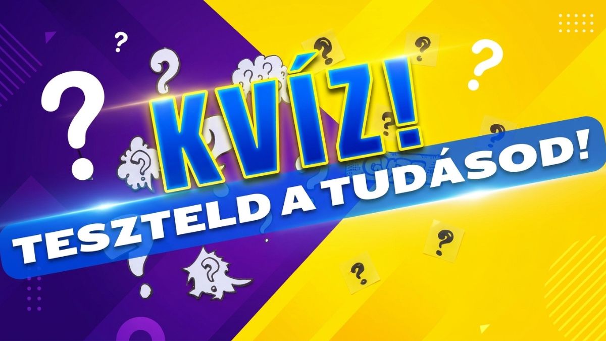 Tudáspróba kvíz