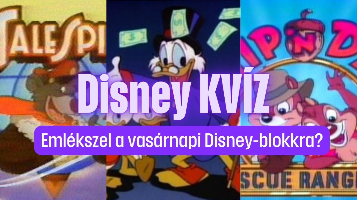 Vasárnapi disney mesék retró kvíz