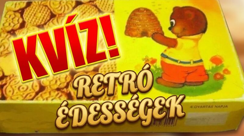 édességek retró kvíz