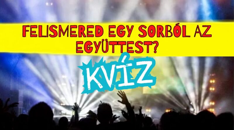 ismerd fel az előadót zene kvíz