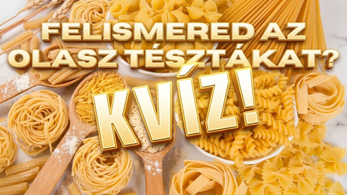 olasz tészták gasztronómia kvíz