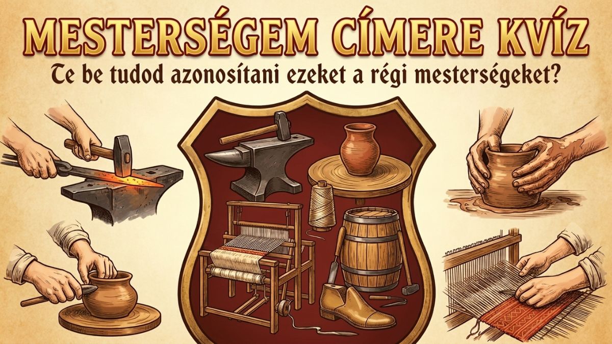 régi mesterségek retró kvíz