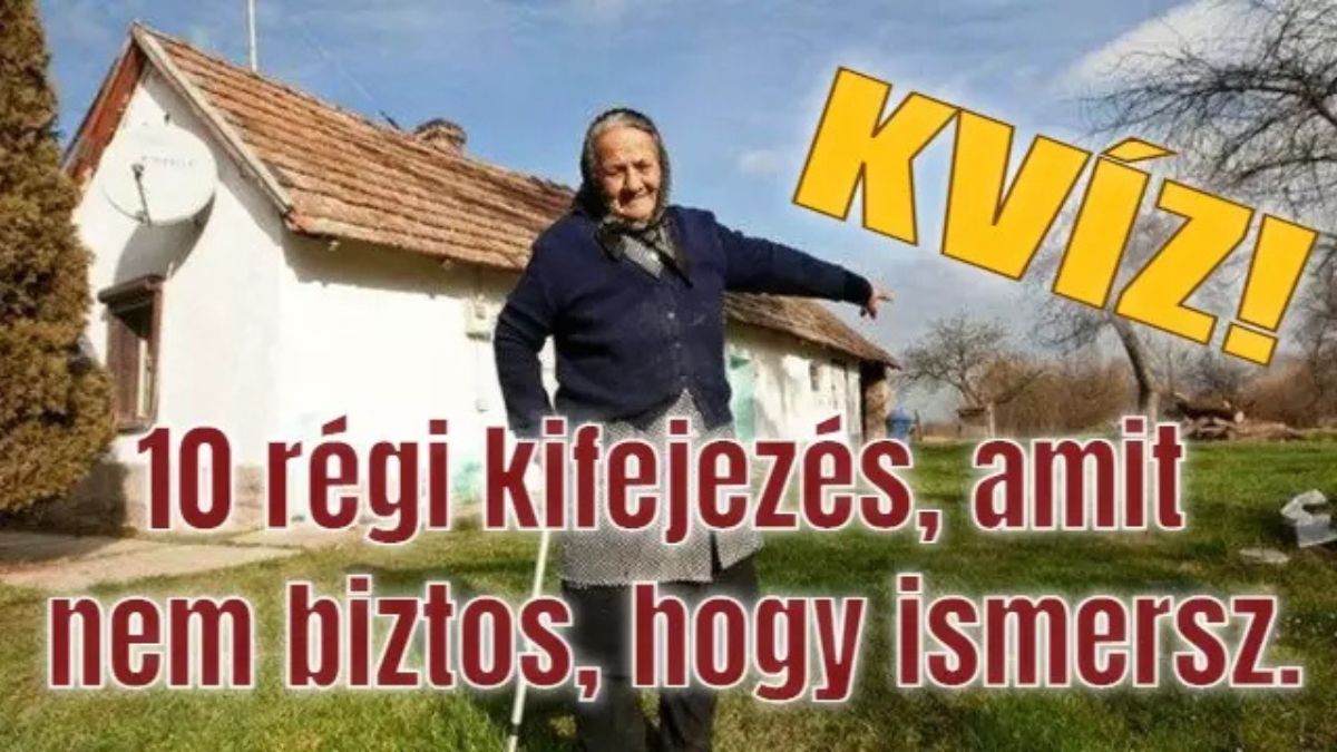 régi szavak kvíz
