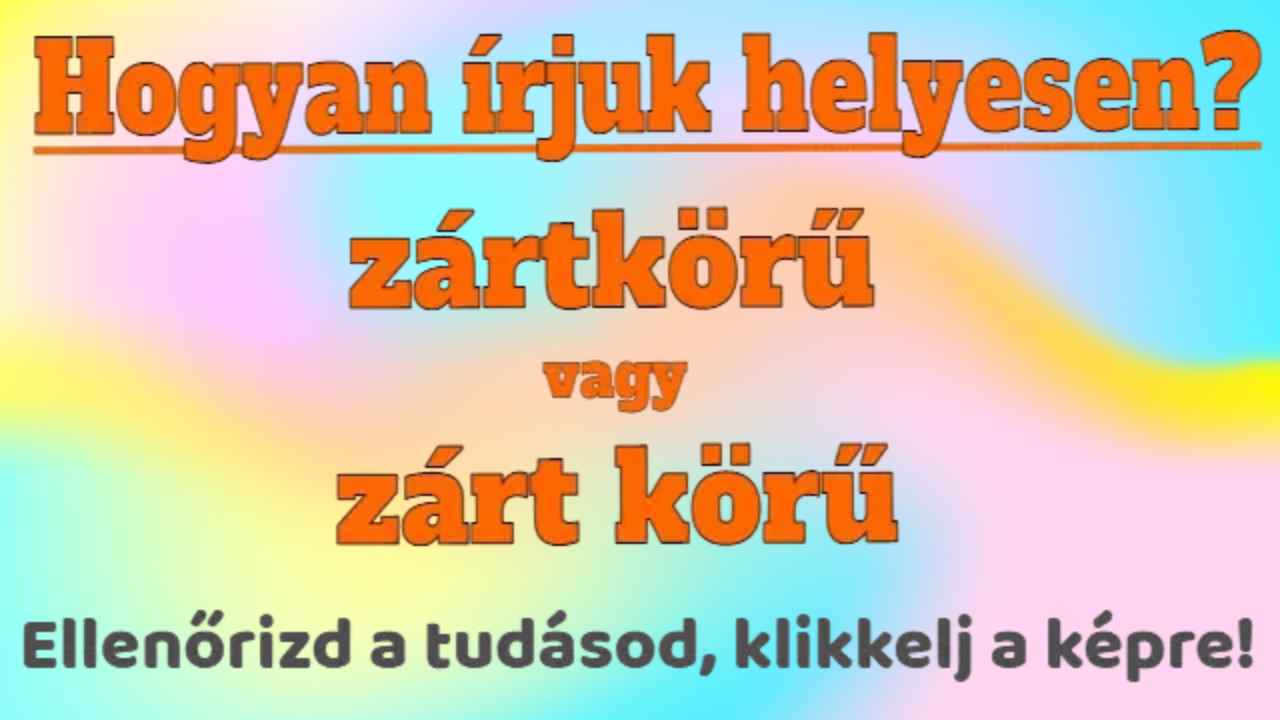 helyesírás feladat