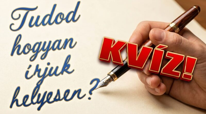 helyesírás kvíz