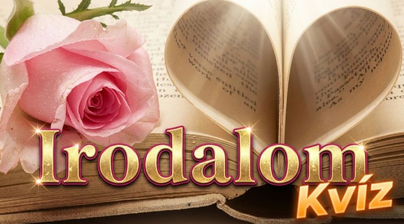 irodalom kvíz
