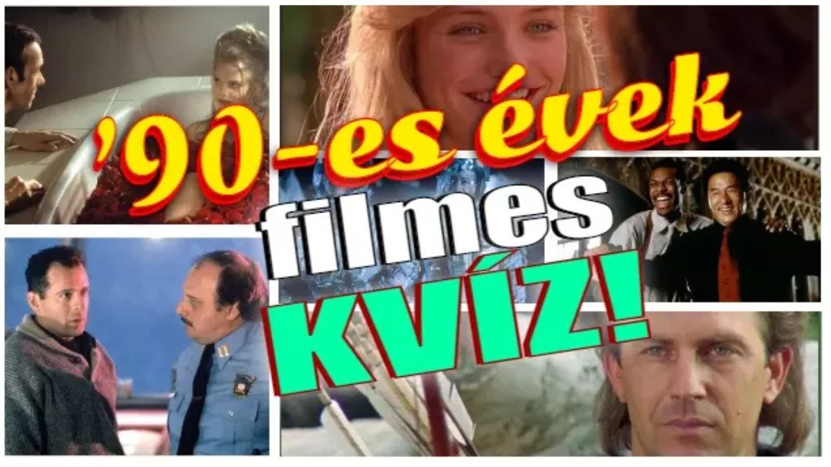 retró 90-es évek filmes kvíz