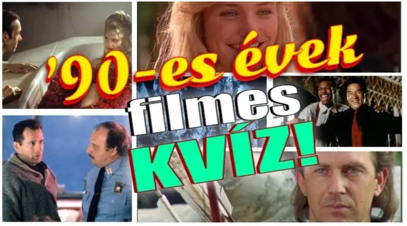 retró 90-es évek filmes kvíz