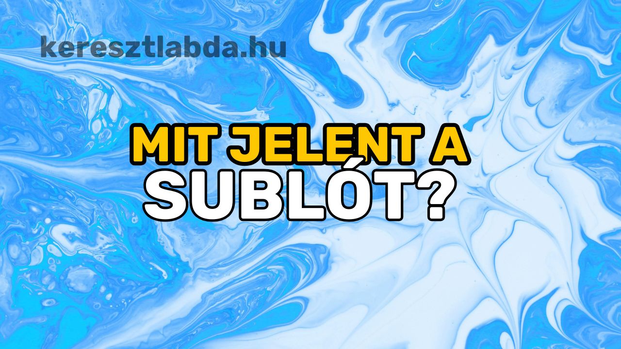 Tájszólás feladat három válaszlehetőséggel a régi sublót szó jelentésére