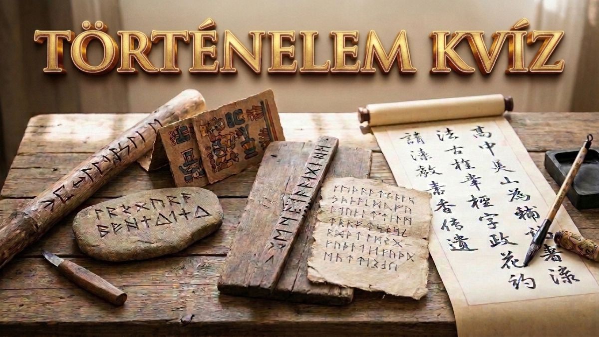 ősi magyar írás rovásírás írástörténelem kvíz