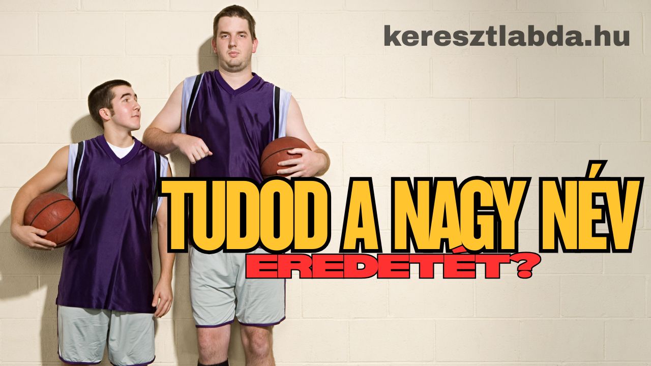 két férfiról, egy magasról és egy alacsonyról, illusztráció a Nagy név eredetéről szóló napi feladathoz